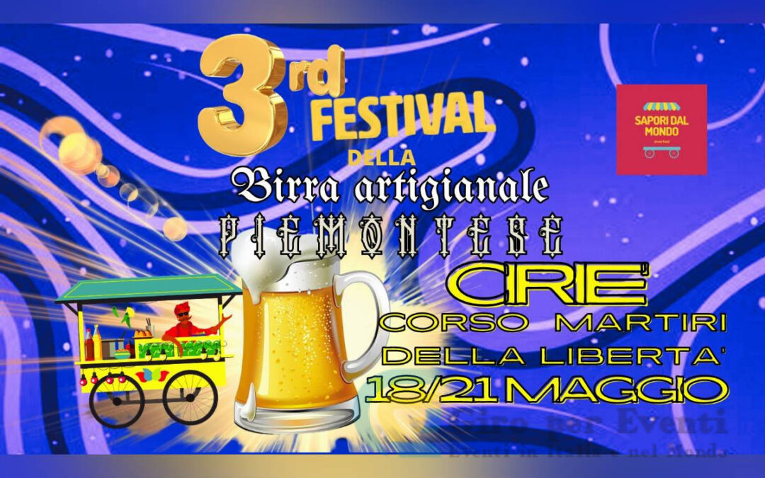 III Festival Birra Artigianale Ciriè – 2023